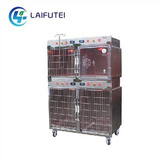 Terapia a infrarossi Cage per animali domestici su ruote