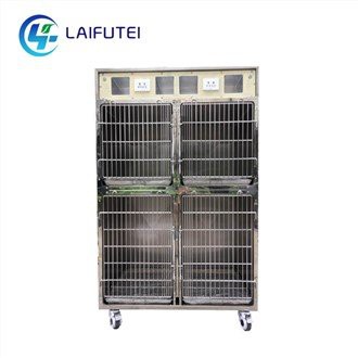 Gabbie dell'ospedale veterinario con versione di fornitura