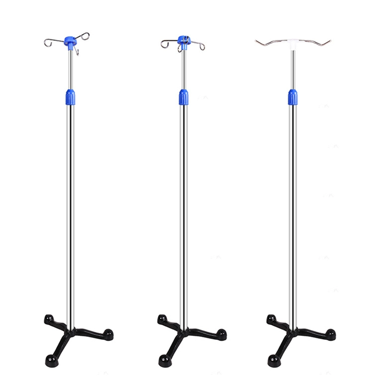 Stainless Steel Floor-standing Infusion Stand